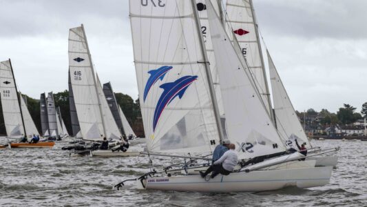 Hurricane Open, race 4, Start line,