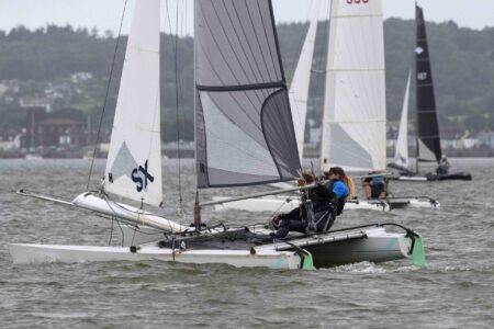 Hurricane Open, 340 Kev Porter, Caroline Denton Royal Yorkshie YC, 390 James Fellows, Oliver Fellows, Starcross YC, 455 Julian Reichert Jeremy Sandford Thorpe Bay YC, 487 George Warrington Howard Warrington Thorpe Bay YC