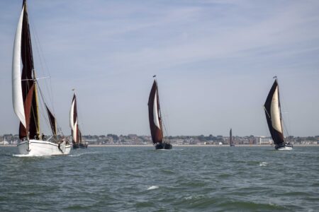 Thames Barge Race, Thames Estuary, hosted by Thorpe Bay Yacht Club, Niagara, Adieu, Harwich, Marjorie, Ironside