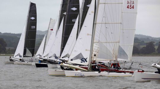 Hurricane Open, race 2, start