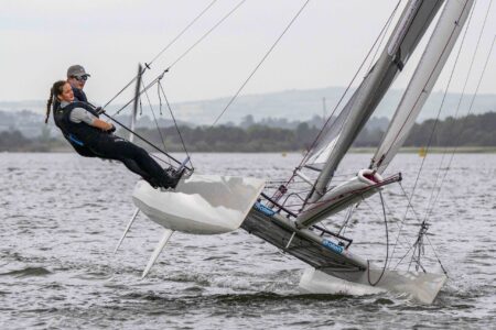Hurricane Open, 409 Ben Harris, Eloise Smith, Weston SC/Starcross YC