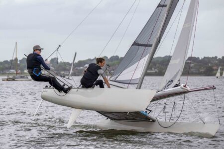 Hurricane Open, 409 Ben Harris, Eloise Smith, Weston SC/Starcross YC