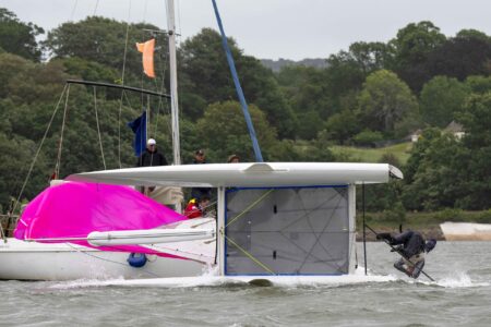 Hurricane Open, a great finish by 266 Ben Cutler-Sharp Kez Cutler-Sharp, Starcross YC